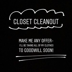 Cleaning Out Sale! 🎉🎉🎉🎉🎉